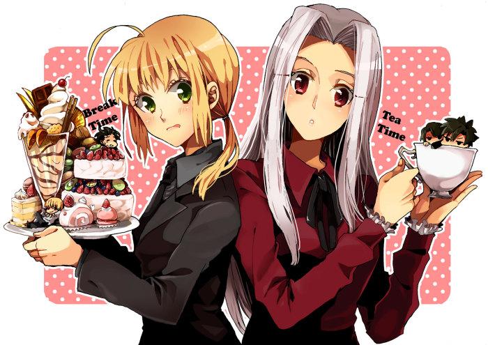 fate系列 fate/zero fz 百合 gl 骑姬骑 阿尔托莉亚·潘德拉贡/阿尔托