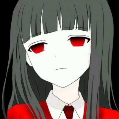 暗黑系病女头像动漫 冷酷系少女二次元图片
