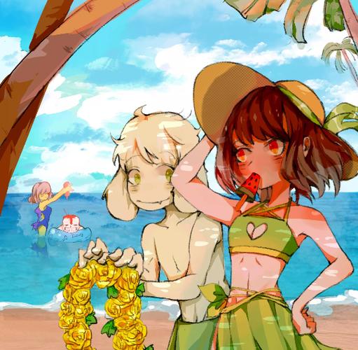 传说之下undertale羊xchara精美图片