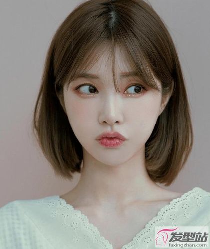 最火的初恋头短发发型 又甜又美少女感十足