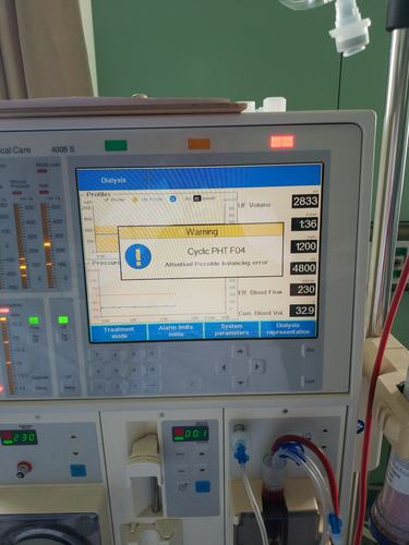 及时处理透析机报警