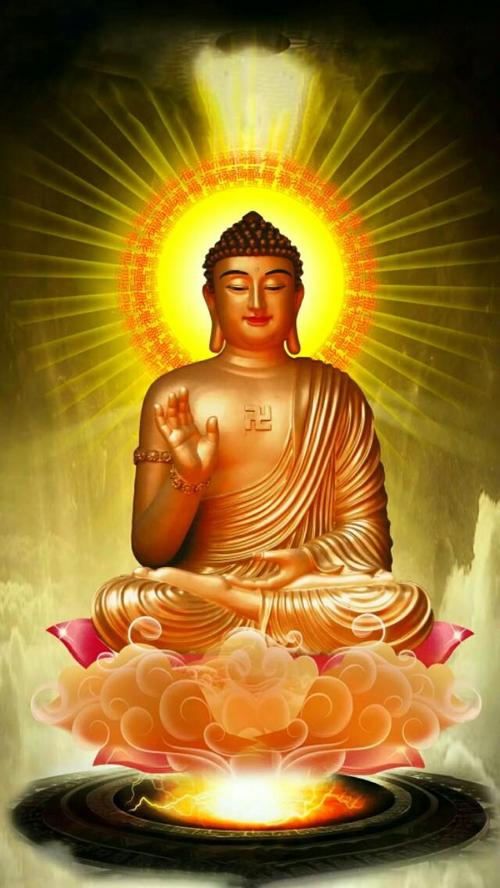 手机壁纸 观音赐福 保佑心灵纯净如昔