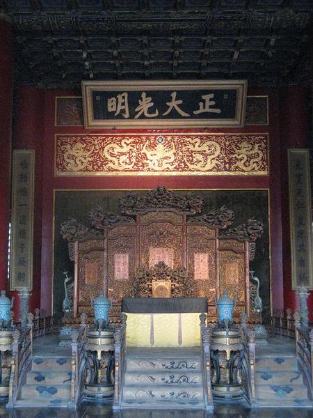 故宫-乾清宫龙椅