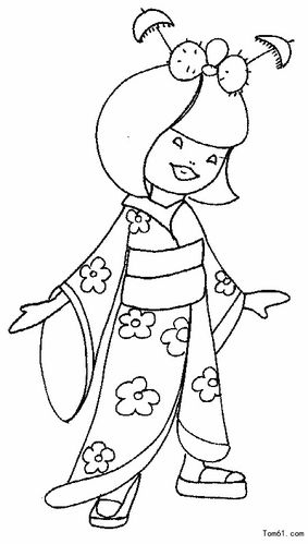 神仙人物-简笔画图片-儿童资源网手机版