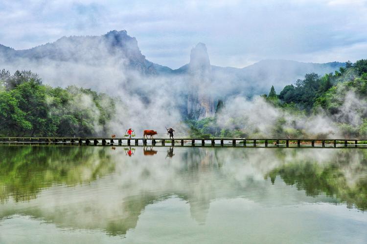 浙江省,丽水缙云县仙都!