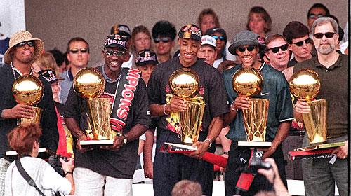 1997年,公牛夺冠!