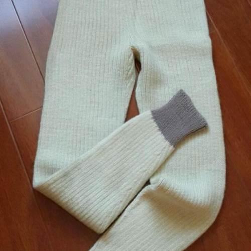 自己织的毛裤