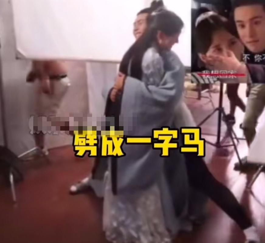 张哲瀚被赞贴心,为配合鞠婧祎的身高,下半身差点劈成一字马?