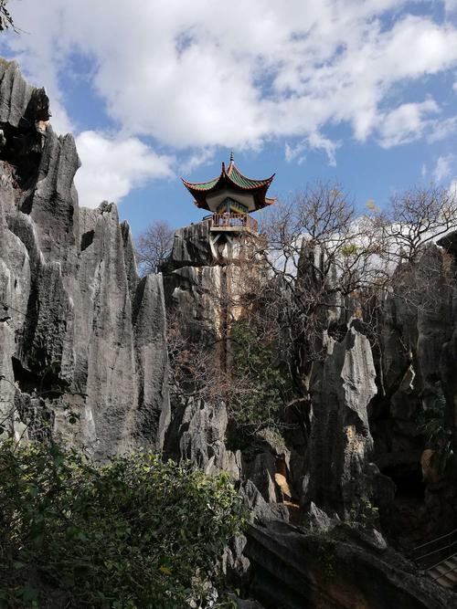 石林最高点     望峰亭