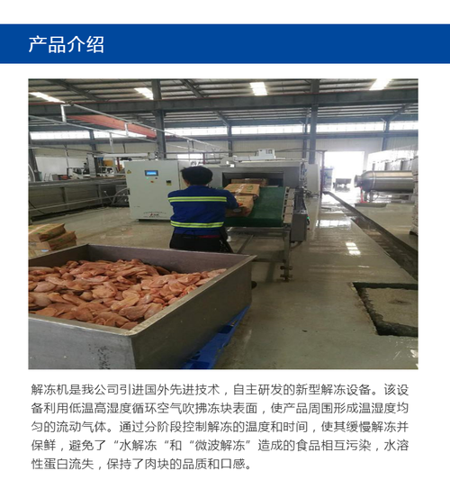 猪肉微波解冻设备隧道式微波解冻设备无水解冻