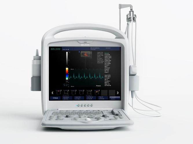 全数字彩色多普勒超声便携式彩色超声波诊断仪采用15寸液晶显示器
