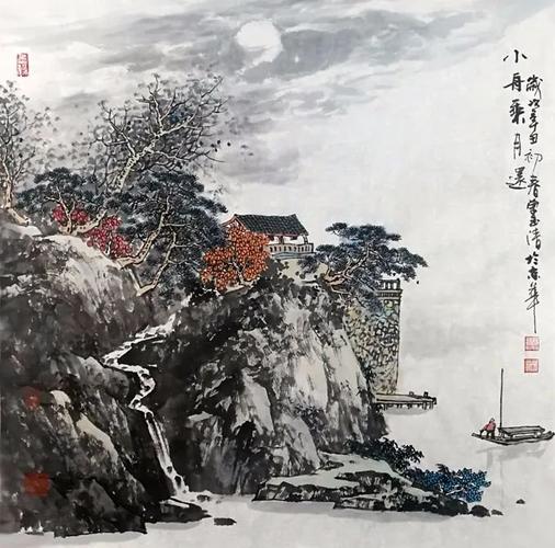 画家单玉清的作品笔墨俊逸大气磅礴洋溢着浓浓的北派之风