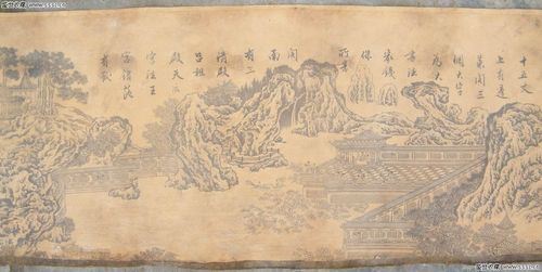 假[骊山避暑图]有收藏价值吗?请指点.