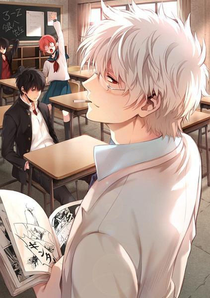 银魂万事屋老板坂田银时帅气高清壁纸.图片来源:http://www.8ciyuan.