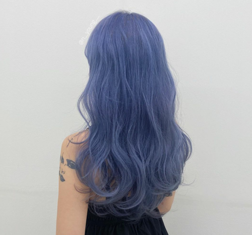 发型师|染发|蓝色系_新浪新闻