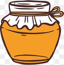 蜂蜜蜜罐怎么画简笔画