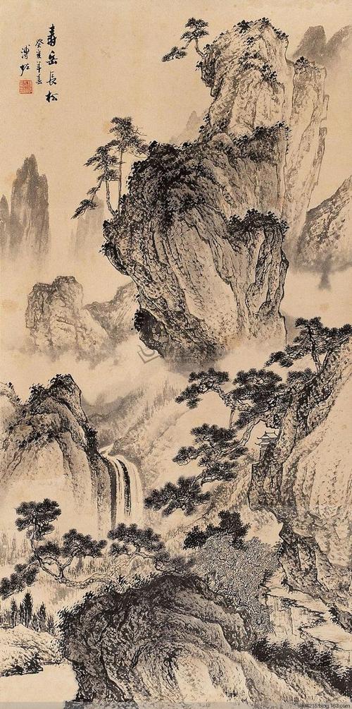 爱新觉罗·溥佐作品欣赏