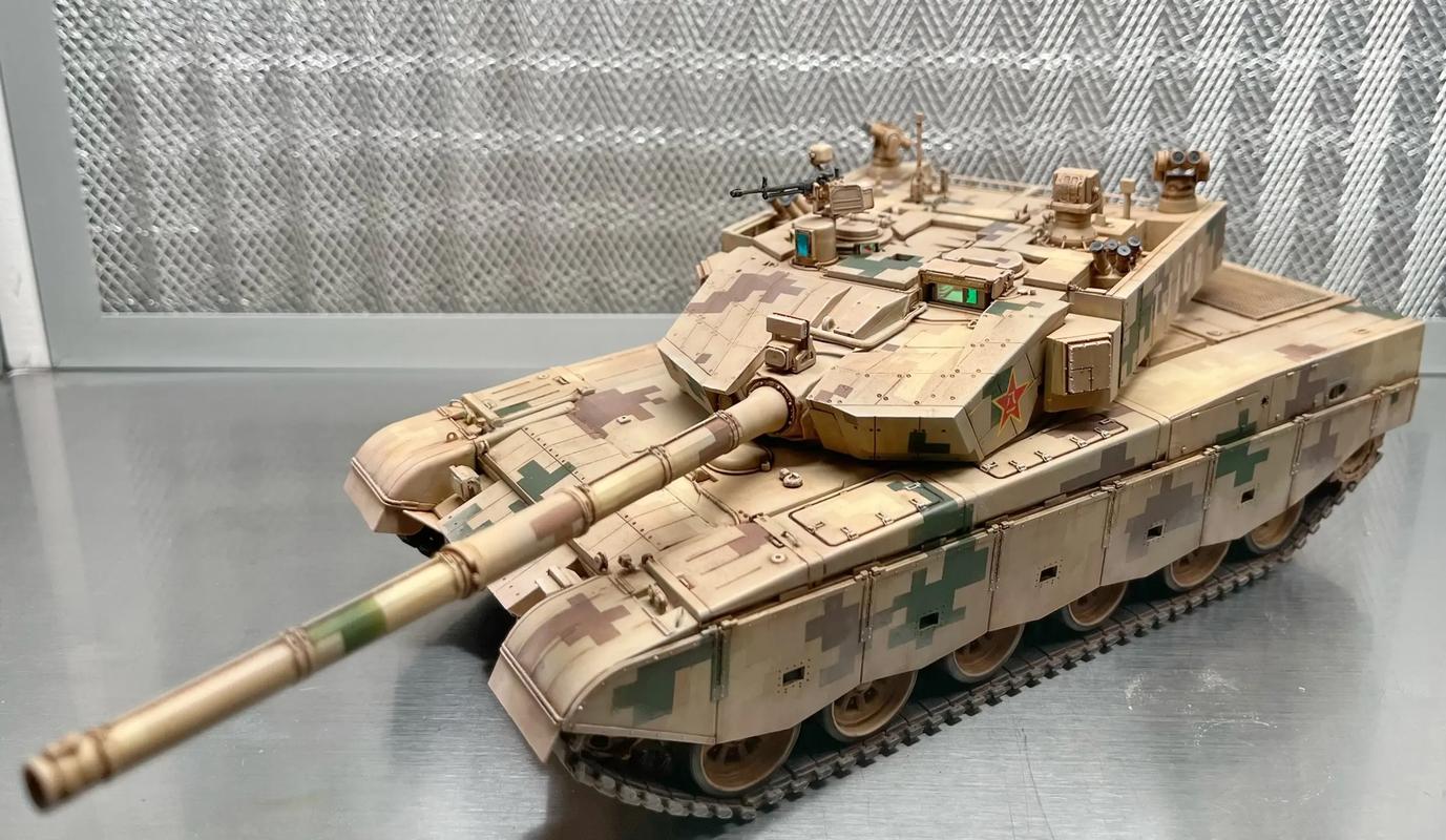 叹息之墙-99a主战坦克.时隔17年重入模型坑的诚意之作 抖音