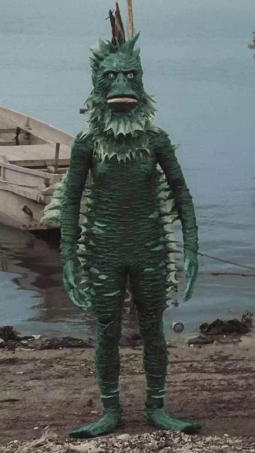 海底猿人拉贡简笔画