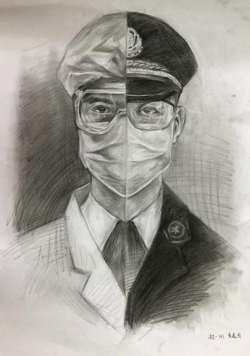 天儒中学"以艺抗疫情暖人间"艺术作品展