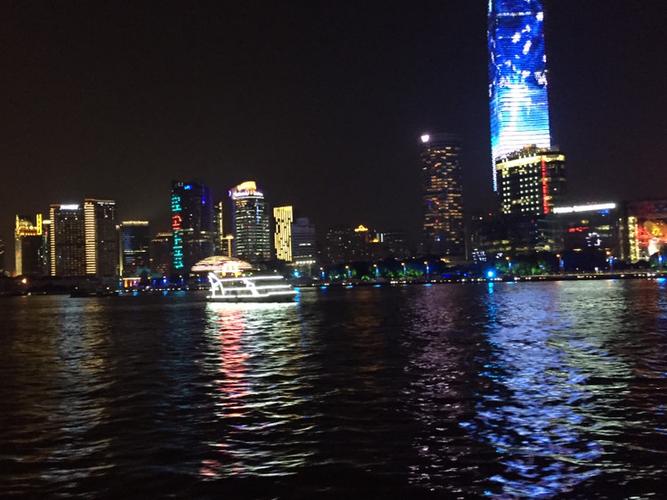 上海陆家嘴金融中心夜景