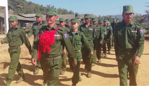 情定军营同盟军211旅作训处教员刘加武新婚大喜