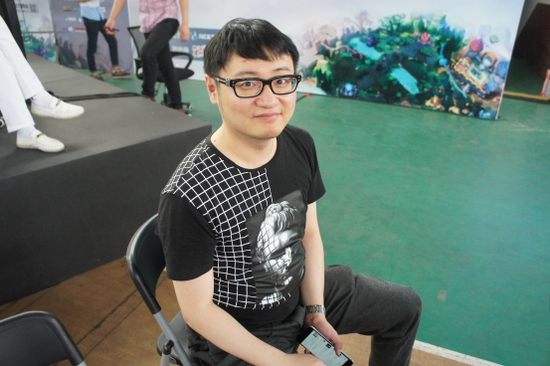 采访解说joker:竞技 就是靠成绩说话