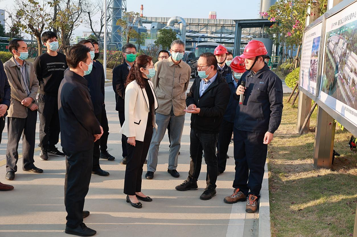 张志红副市长调研市政环能公司垃圾末端处理设施运行情况