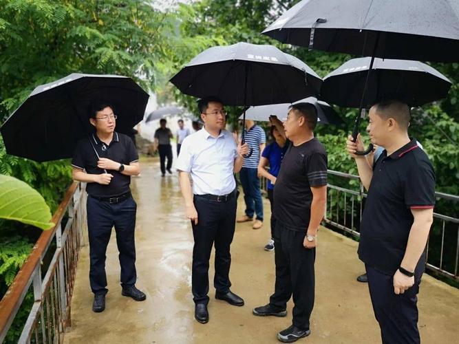县长徐毅督导检查防汛工作