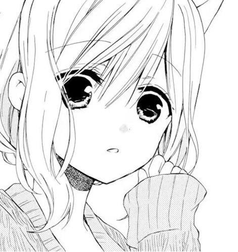 动漫漫画素描 女生头像图片大全集