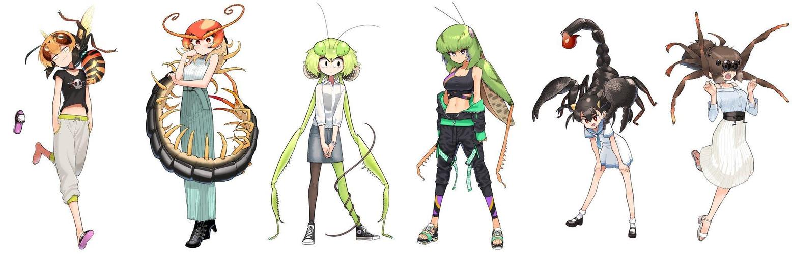 原创巨型昆虫为了捕食宅男终究还是进化出了少女躯体的拟态诱饵