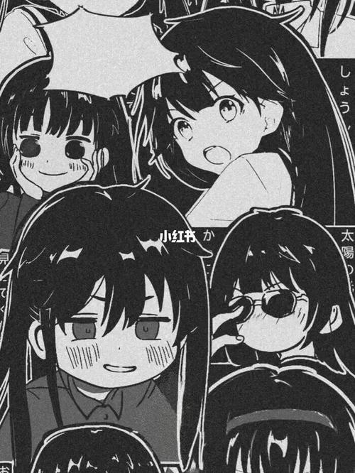 黑白拼接壁纸_壁纸_动漫壁纸_素材_壁纸