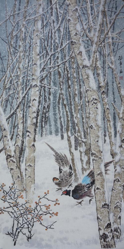 静悟澄怀 顺笔游心 ～著名画家贾荣章先生 国画作品欣赏