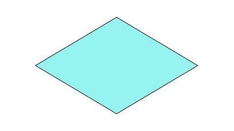 长方形,椭圆,菱形几何图形的英文怎么说?