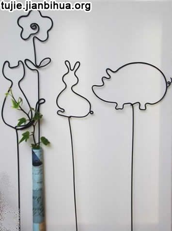 用铁丝做的工艺品手工创意欣赏