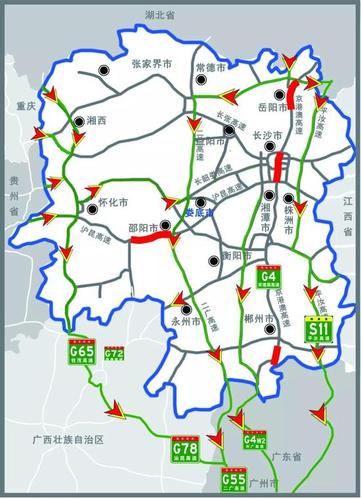 速看!返程高峰来了,湖南高速最新路况看这里