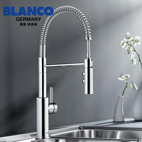 铂浪高blancocatriss花岗岩厨房冷热水龙头视频