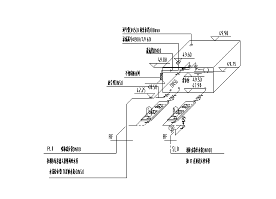 消防水箱给水系统图