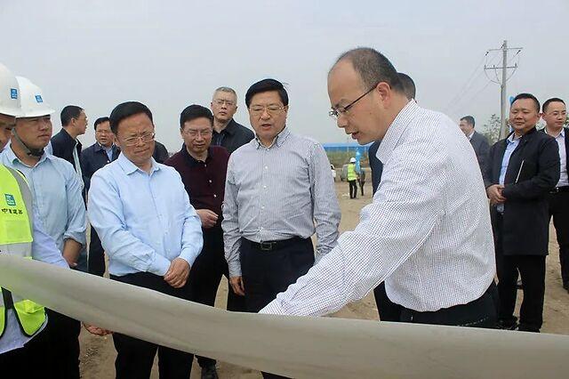 德阳市委副书记,市长何礼现场调研天府大道北延线项目