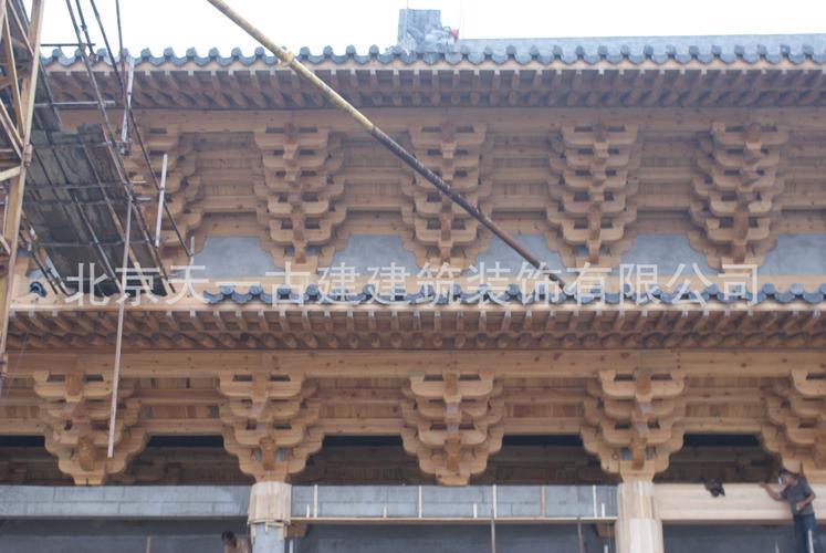 厂家加工定制清代,宋代古建筑装饰木质五踩七踩古建斗拱
