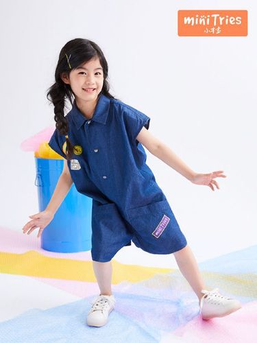 充满夏日色彩的小女孩穿搭