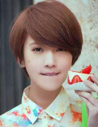 最佳明星圆脸发型 女明星短发圆脸造型