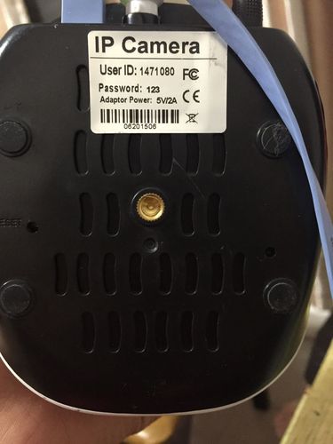 请问无线摄像头如何安装 ?id密码在哪里呢 用苹果手机