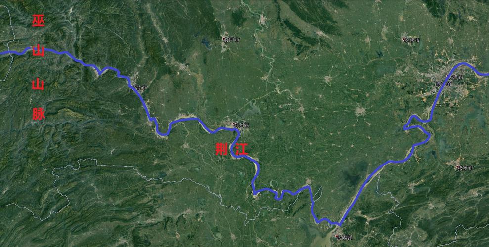 长江流域其实也有地上河_荆江