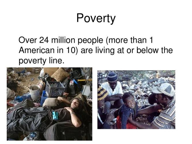 poverty over    million people (more than   american in 10) are