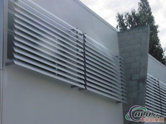 【产品】as325翼帘型遮阳板(固定式)