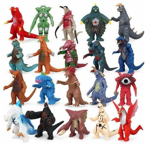 软胶奥特曼怪兽玩具人偶哥莫拉雷德王杰顿哥尔赞可动玩偶男孩玩具