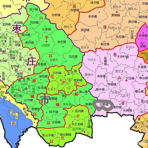 兰陵.正在峄城区和苍山县交界处.