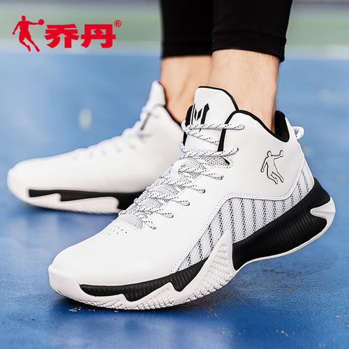 乔丹篮球鞋男2021春季新款正品高帮学生球鞋耐磨减震战靴aj1运动鞋男