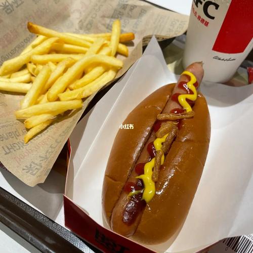 96肯德基新品美式热狗面包|无滤镜原图_面包_热狗_无滤镜_肯德基